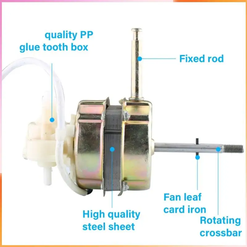 A93Z Energy Efficient Motor For Standing Fans With Powerful 3 Speed Adjust Universal Motor Electric Fan Motor Motor Head Fan