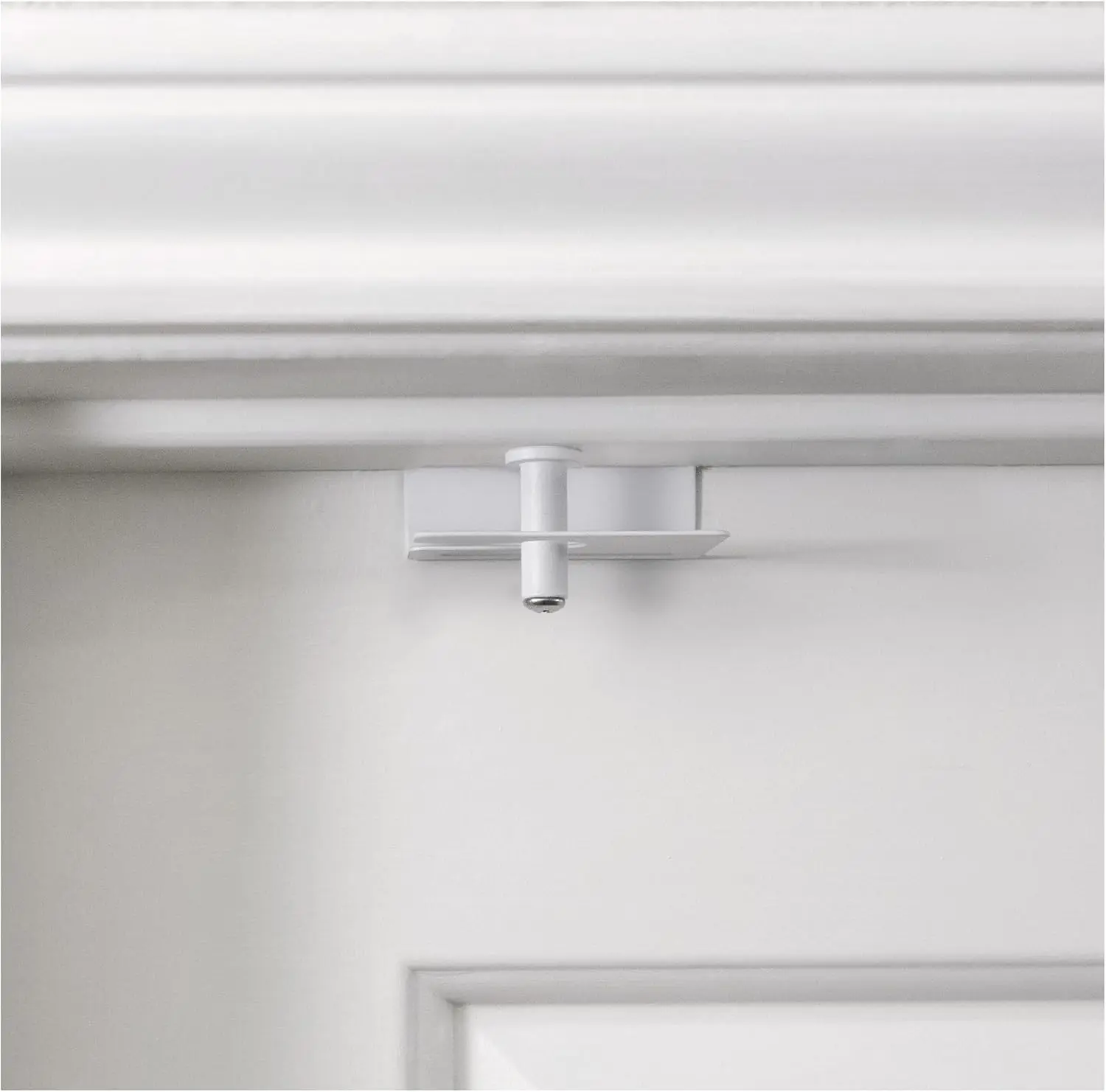 

2-Pack Child Safety Door Top Lock for Interior & Exterior Doors, Easy Lock/Unlock Both Sides to Secure Kids and Pets