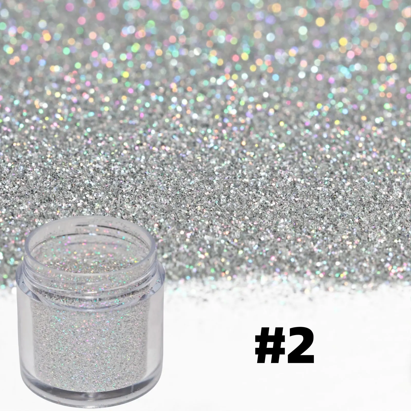 10ml Shiny Holographic Glitter Nail Art Decorations Laser Pigment Powder All For Manicure Glitter Bulk Decoracion