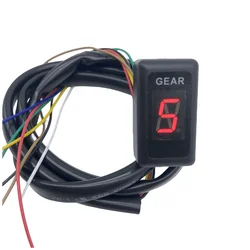 Motorcycle Digital Display Led Motocross Off-Road Moto Light Neutral Gear Indicator Monitor