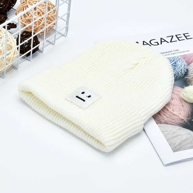 All fashion personality fashion simple warm knit hat suitable for going out and daily wear woolen hat