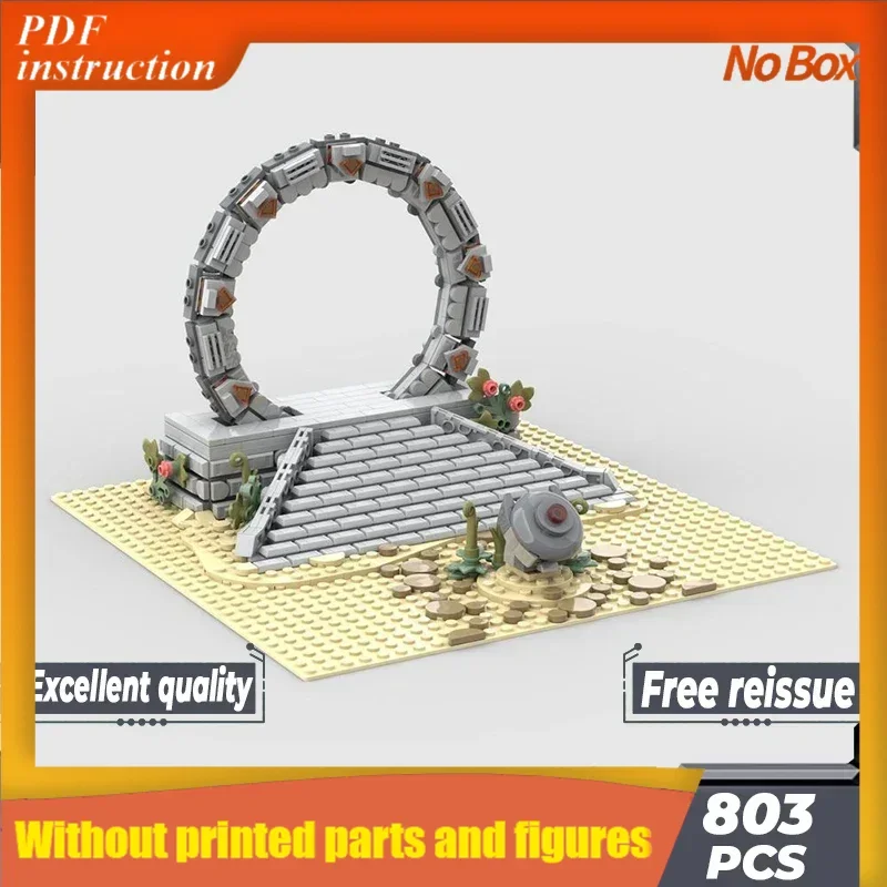 Popular Star Movie Model Moc Building Bricks Space Stargate Technology Modular Blocks Gifts  Toys DIY Sets AssemblyChristmas