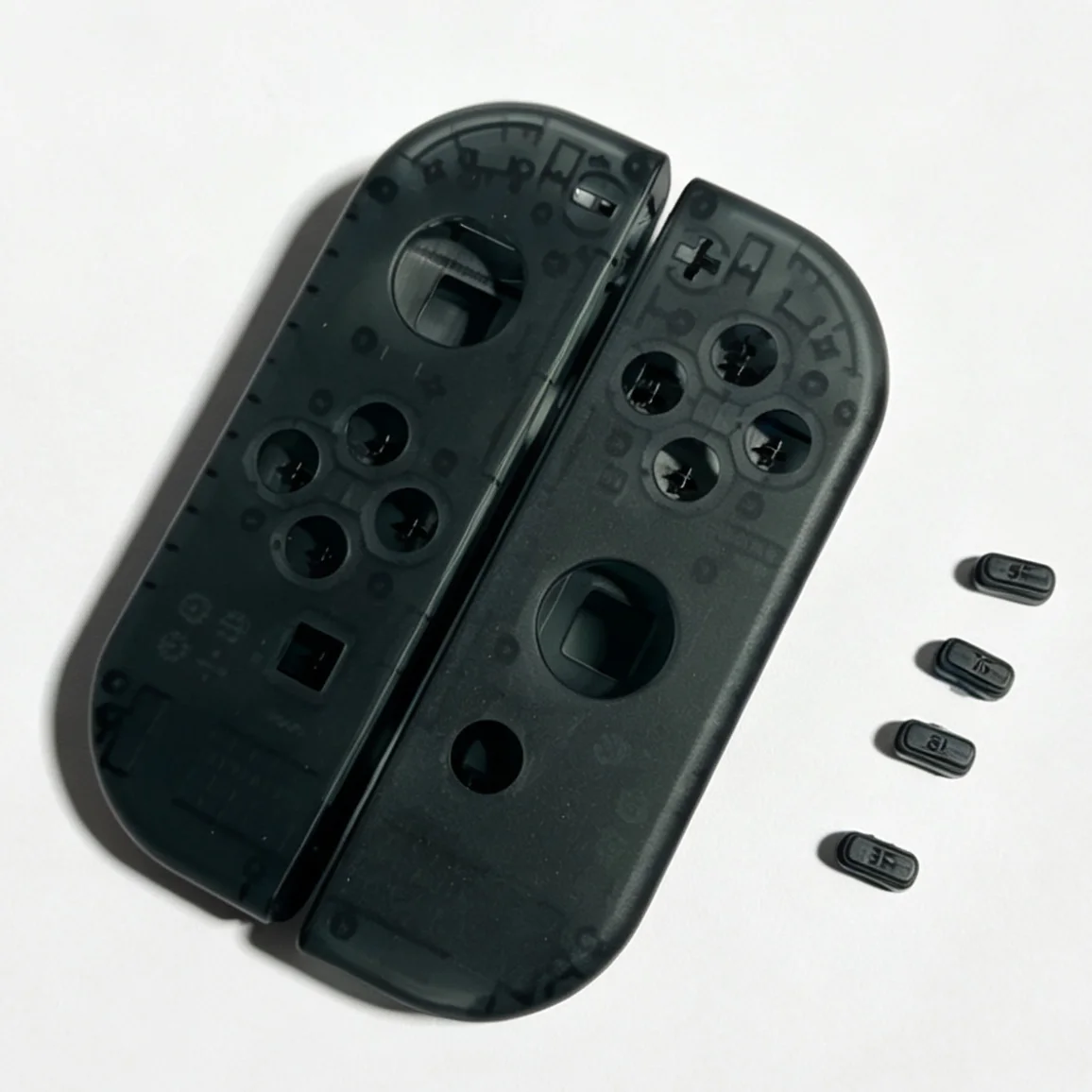 Przezroczyste etui na Joy-Cony Nintendo Switch OLED z przyciskami SL SR, zamienna obudowa do kontrolera Nintendo Switch Joy-Con — zdjęcie produktu 6