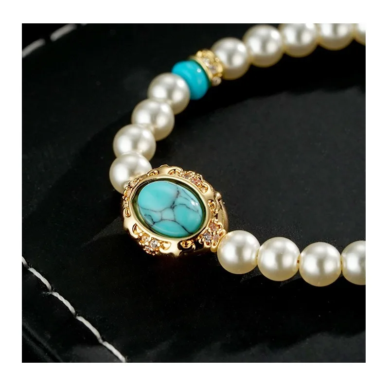

Begonia Series Light Luxury Fashion New Chinese Niche Design Bead Pullable Bracelet [Total Length:]