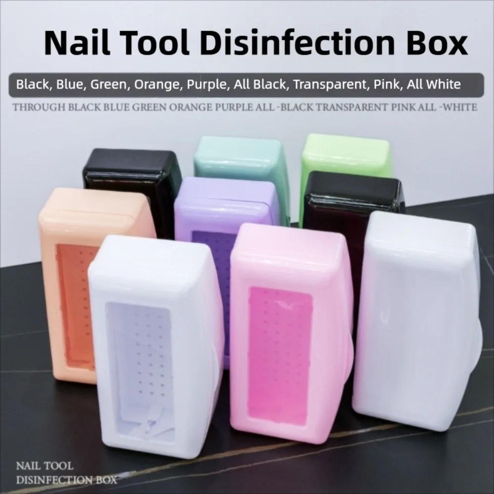 Detachable Nail Sterilizer Tray Sterilizing Clean Portable Disinfection Box Storage Box Large Capacity