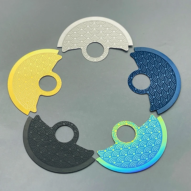 NH35 NH36 Wavy Pattern Automatic Hammer Rotor Metal Patch Fits 4R35 4R36 NH35 NH36 7S Movement SKX007 Watch Repair Guard Parts