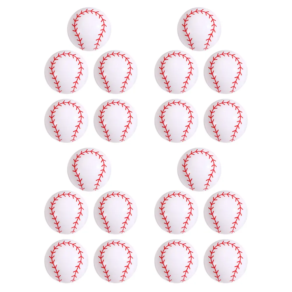 

20Pcs Pencil Sharpener Fashion Baseball Shape Strong Build Quality Smooth Operation Ideal for Kids School Home Use Stationery