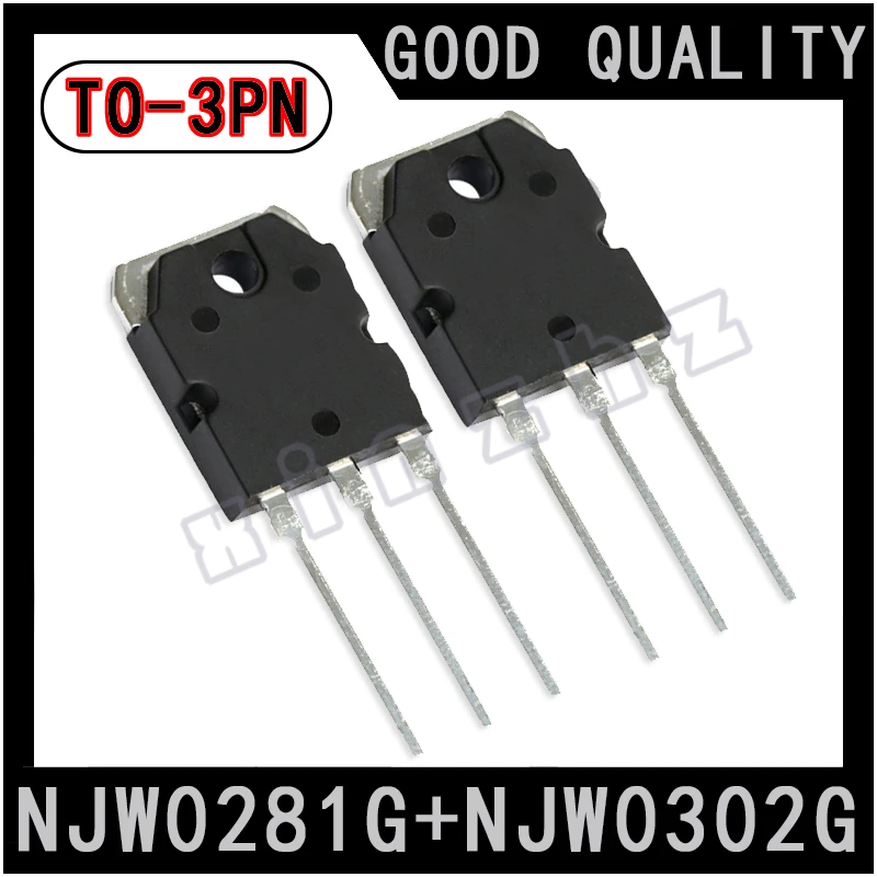 NJW0302G NJW0281G Triode Packaging TO-3PN High Power Amplifier Transistor Audio Dedicated Paired Transistor NPN PNP