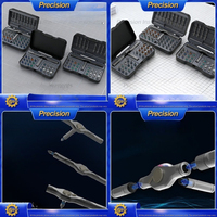 2026 42 in 1 Manual Ratchet Screwdriver Set with S2 Bits 24 in 1 Multifunction Strong Magnetic Cross Head Home Tool Kit