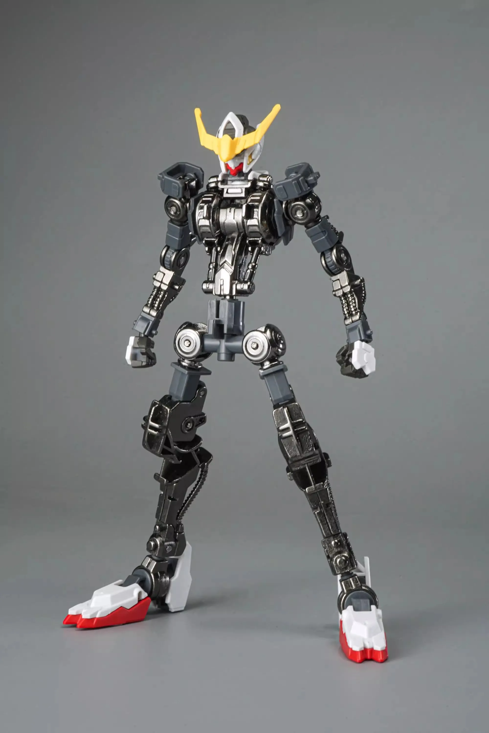 متوفر ألعاب حديدية HG ASW-G-08 مجموعة هيكل عظمي من خليط معدني بارباتوس 1/144 مجموعة نماذج تجميع ألعاب أيتام ميكا بدم حديدية