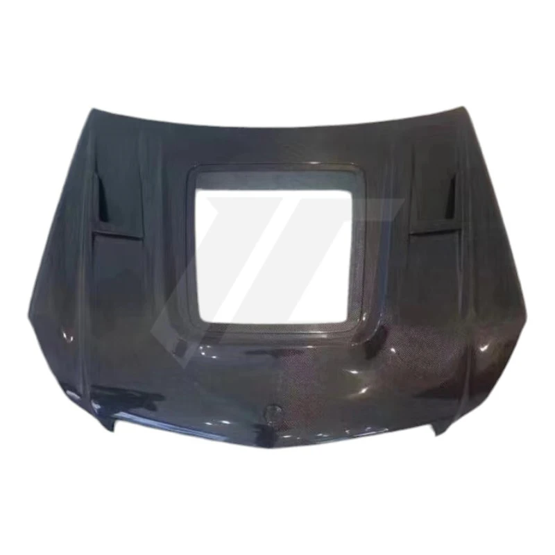 

Carbon Fiber Vented Bonnet Hood for 2012 Sedan Cars Lightweight Racing Engine Cover