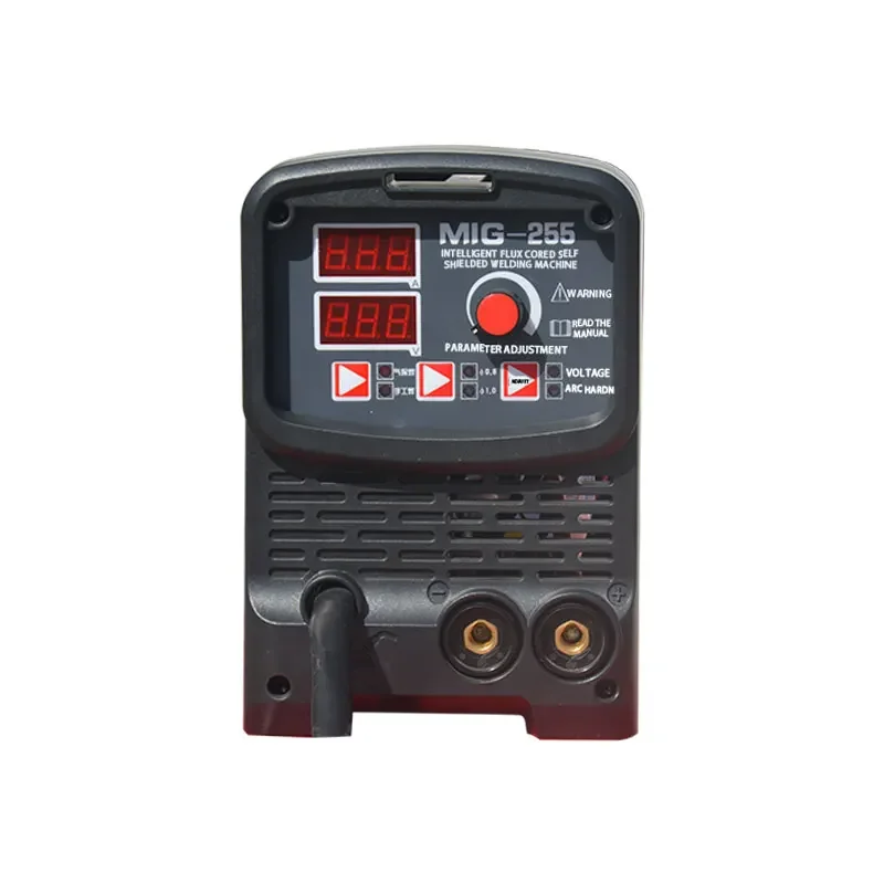 220v Small Arc  Flux Core Igbt Inverter No Gas -255 Gasless Mig Welding Machine