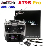 Radiolink AT9S Pro 12 Channels 2.4G RC Transmitter Radio Controller Support Crossfire Protocol with RX R9DS for Fixed Wing