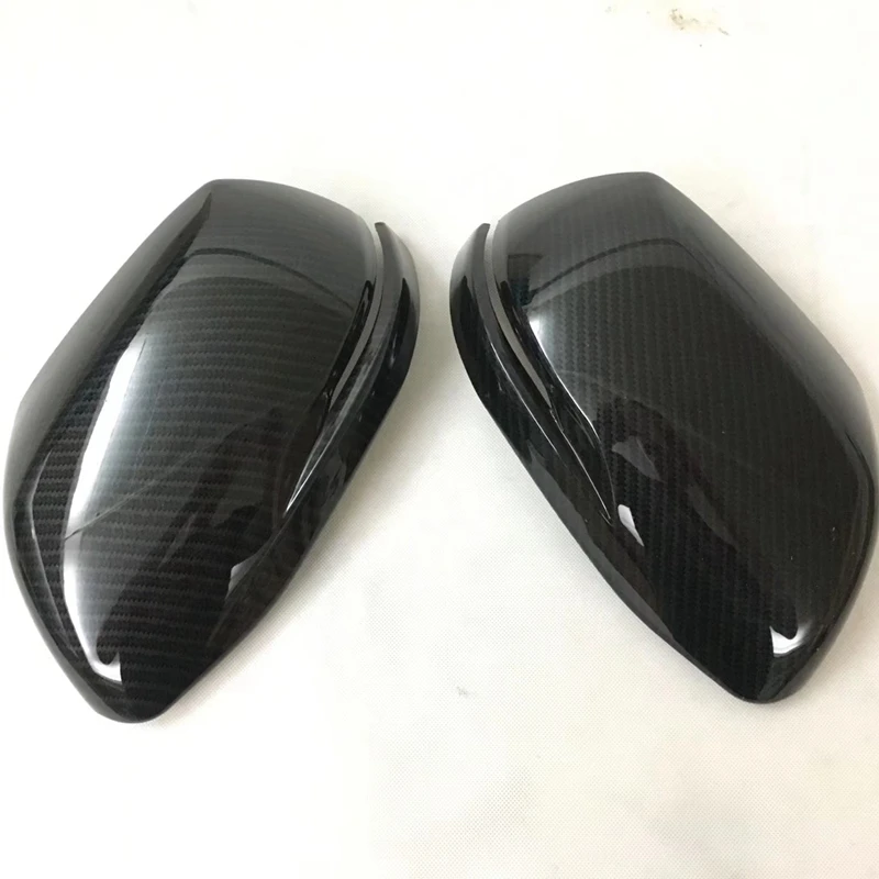 2pcs/set ABS Carbon Fiber Style Side Door Wing Rearview Mirror Cover Trim For Honda CRV CR-V 2017 2018 2019 2020 2021