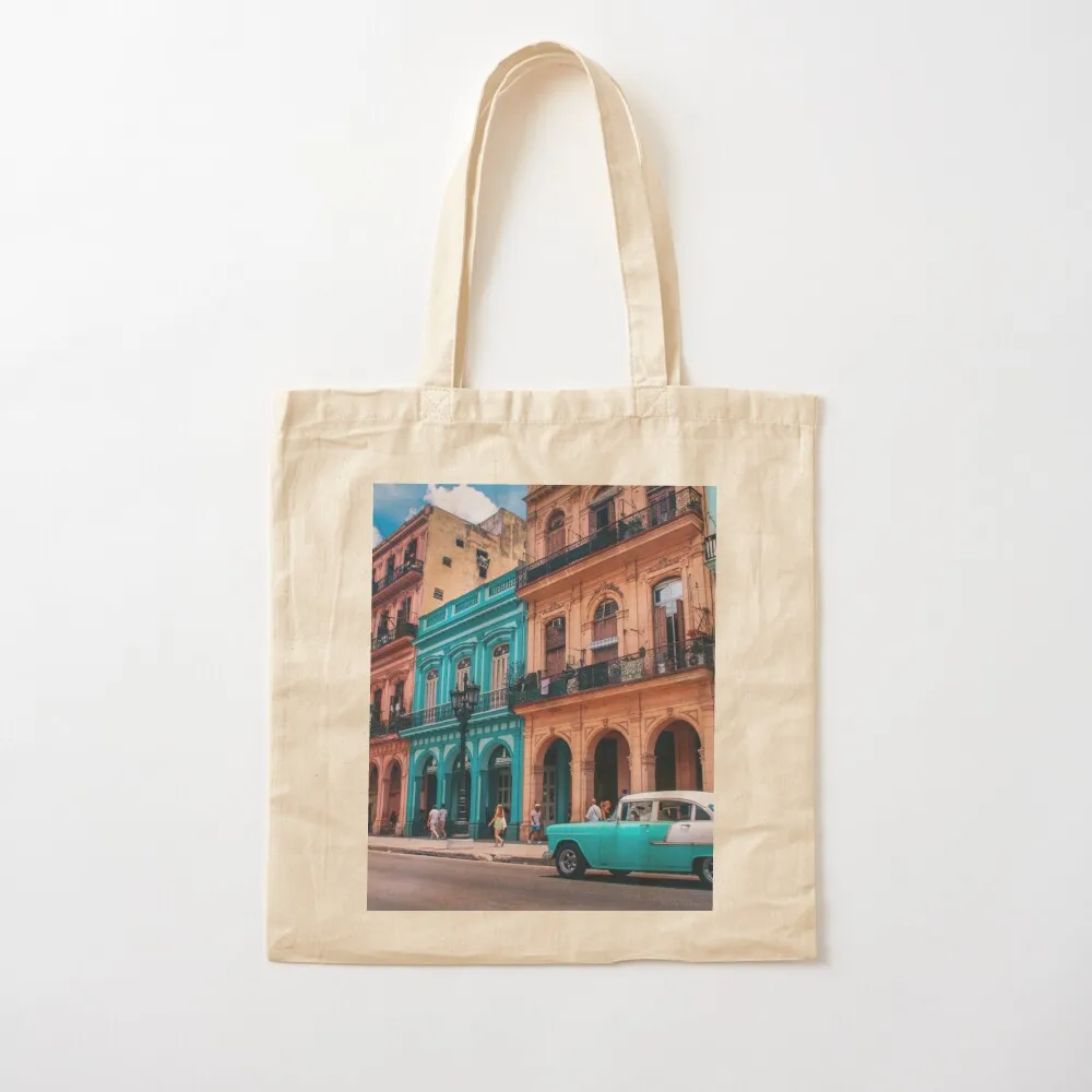 

Colorful Cuba Mask Tote Bag Women's bag eco pack women bag bags for women Canvas Tote