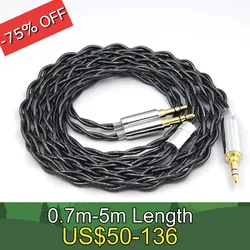 99% czyste srebro palladowy grafen pływający złoty kabel do Onkyo A800 Philips Fidelio X3 Kennerton Jord słuchawki 3.5mm LN008339