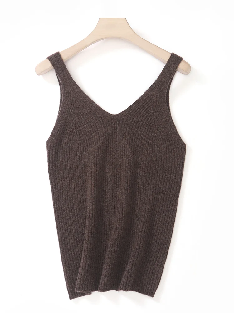 

Модный пуловер с v-образным вырезом без рукавов, осенне-зимний женский свитер для ретро Grace из мериносовой шерсти, вязаная камзол, двусторонняя одежда