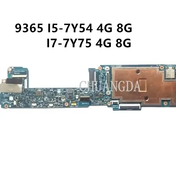 LA-D781P For Dell XPS 13 9365 Laptop Motherboard With i7-7Y75 CPU 8GB-RAM CN-0DPKX3 0DPKX3 DPKX3 100% Fully Tested