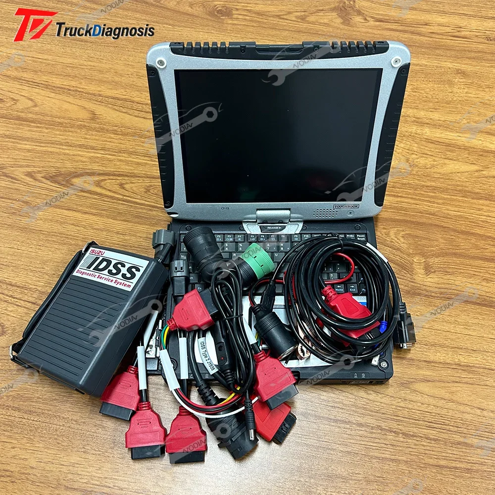 For Isuzu IDSS Diagnostic Kit with CF19 laptop G-IDSS E-IDSS for Isuzu Vehicles Excavator Truck Diagnostic Scanner Tool