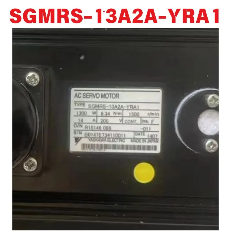 

Used SGMRS-13A2A-YRA1 electrical machinery Functional test OK Fast delivery