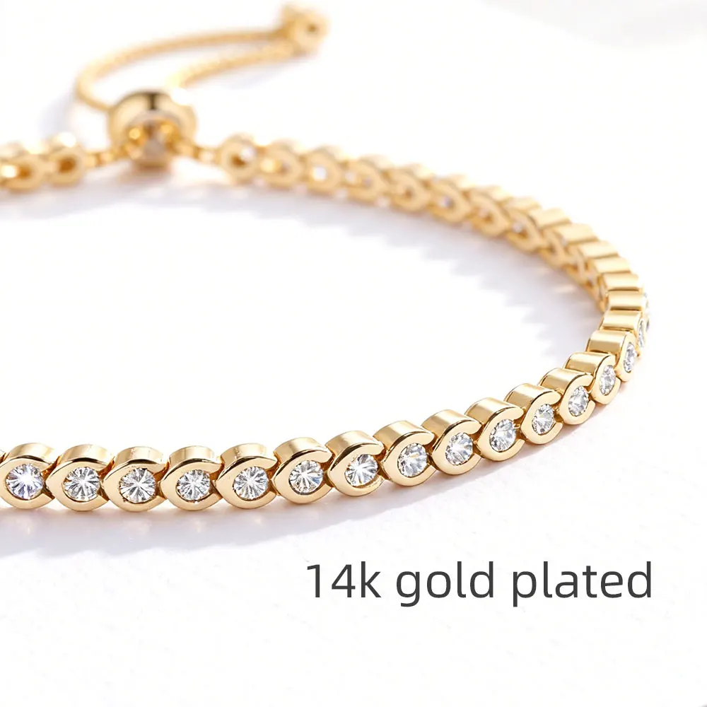 Thumbnail 4 - #80 Cheap Moissanite Tennis Bracelets Worth Buying