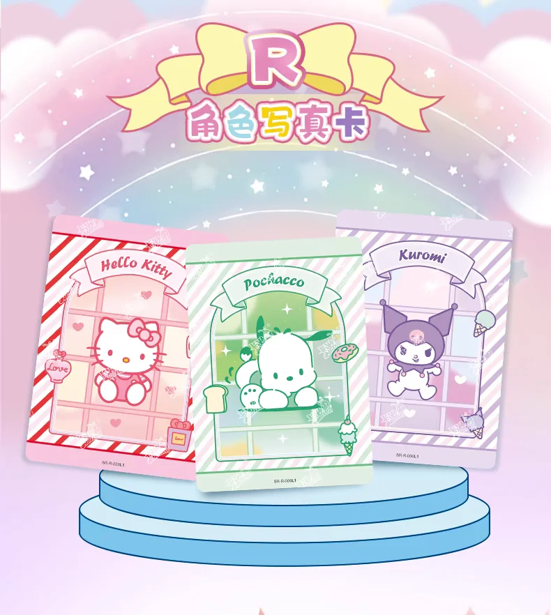 KAYOU Original Authentische Sanrio Exquisite Sammelkartenkollektion – PR Hello Kitty Sammelkartenspielzeug als Weihnachtsgeschenk – Detail 32