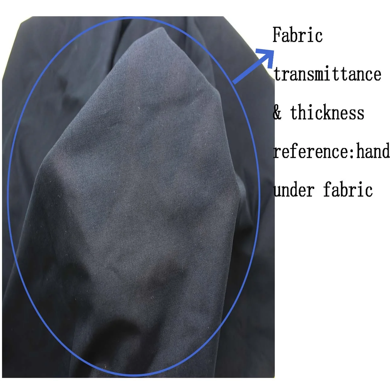 1m/2m 100% Natural Black Cotton Fabric by The Yard ,Soft Embroidery Quilting Voile Fabric Material for Sewing Apparel Cloth