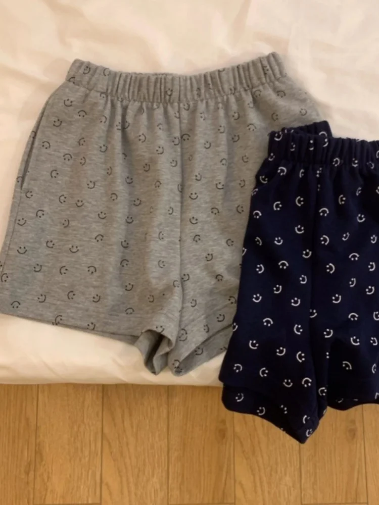 

plus Size Women's Elastic Waist Sport Shorts Summer Thin Casual Versatile Hot Pants High Waist Korean Style Commute Wind