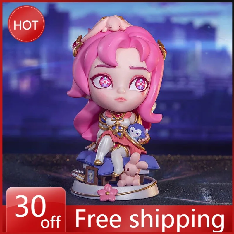 

11cm League of Legends Star Guardian Daughter of The Void Figure Anime Action Series Desktop Ornaments Holiday Gift Children Toy
