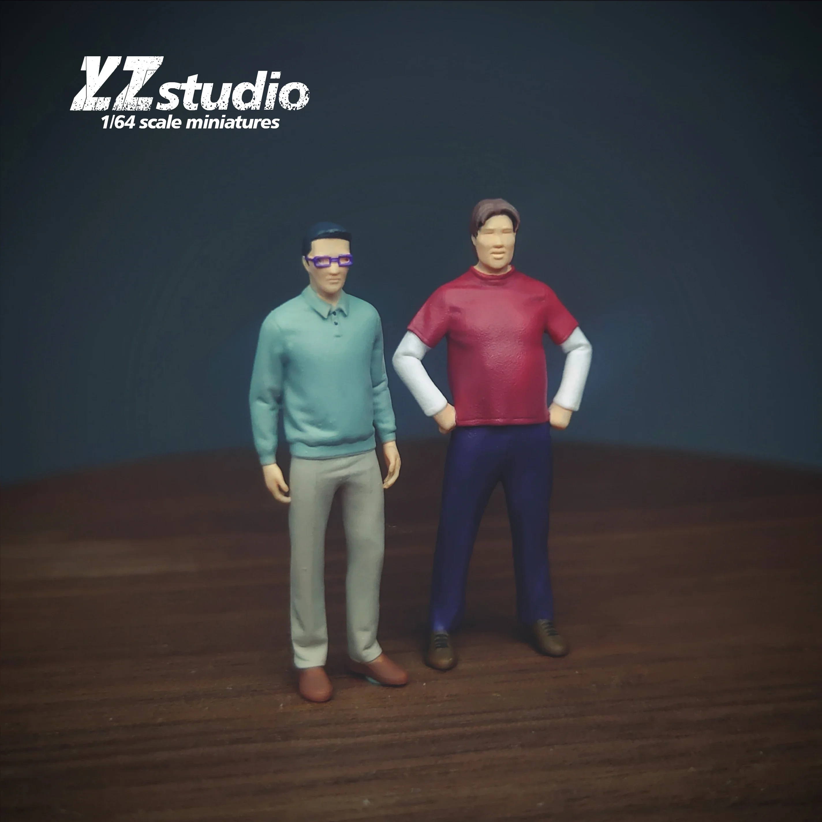 【precommande】zz-studio-1-64-tokyo-duo-modele-en-resine-pour-collection-exposition-cadeau-objet-d'appreciation