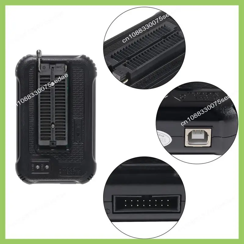 Programador Y19A T48 TL866-3G + Cable ISP compatible con más de 31000 Ics para SPI/Nor/NAND Flash/EMMC BGA153/162/169/100/221 TSOP/SOP/PLCC