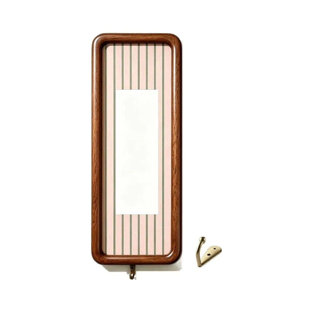 Vintage Stylish Wall Photo Display Frame With Key Hooks Entryway Wall Hanging Picture Holder Home Decor Key Storage Organizer