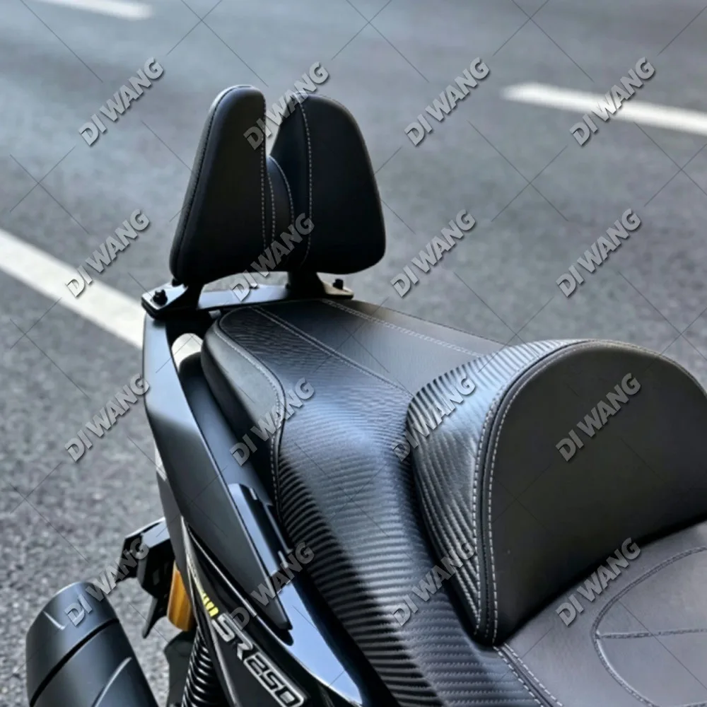 Motorcycle Aluminum Alloy Rear Backrest Passenger Lumbar Support Modified Accessories Fit For VOGE SR250GT 2026 Model