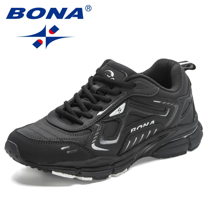 BONAsrsy er BONA 2023 New Designers  Man Anti-slip Jogging Footwear Trendy Running Shoes Men Outdoor Walking Sport Shoes Sneaker