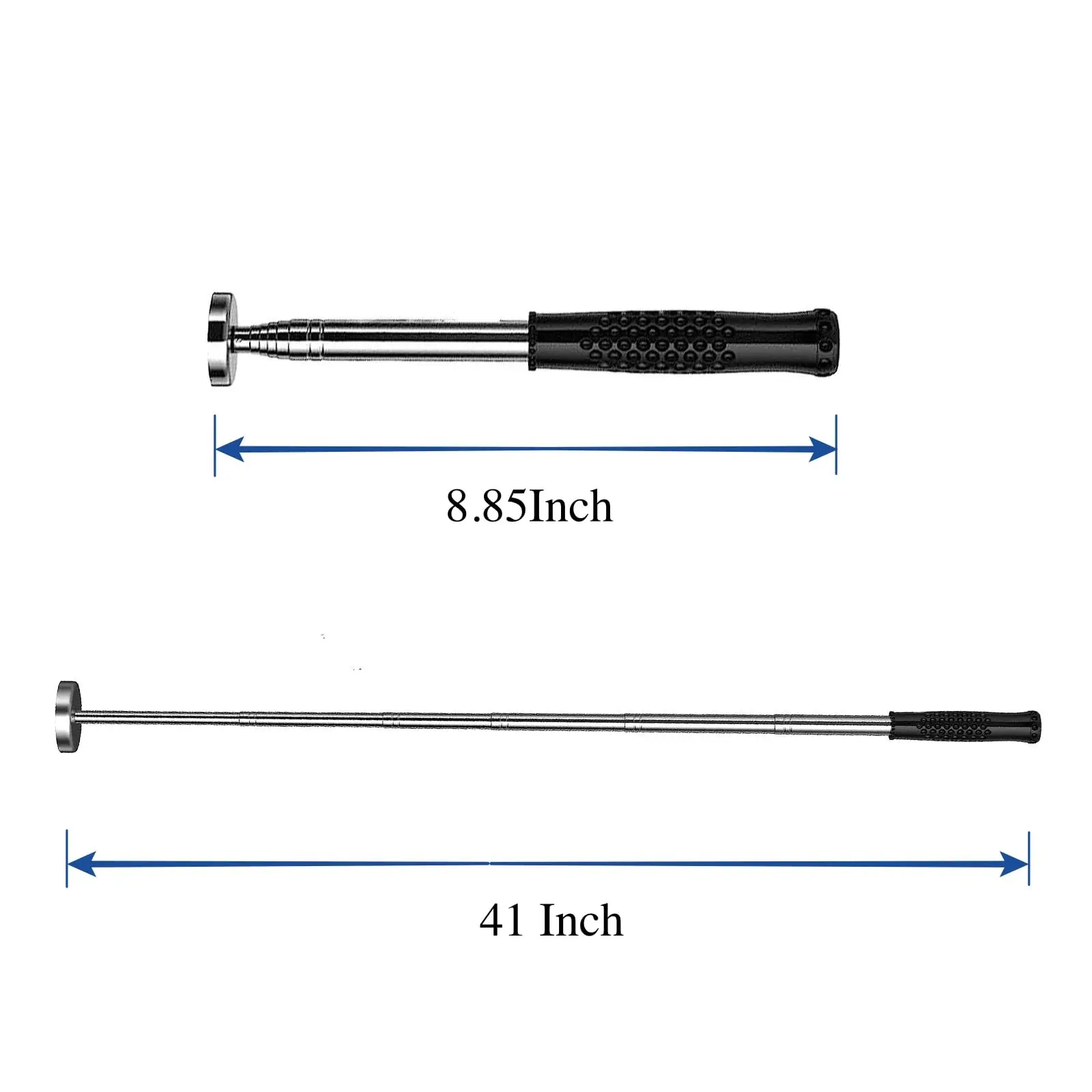 1Pc 35 lbs Magnetic Telescoping Pick Up Tool for Small Metal Tools Extends from 230-1035mm Magnetic Pickup Pick Up Tool Magnet E