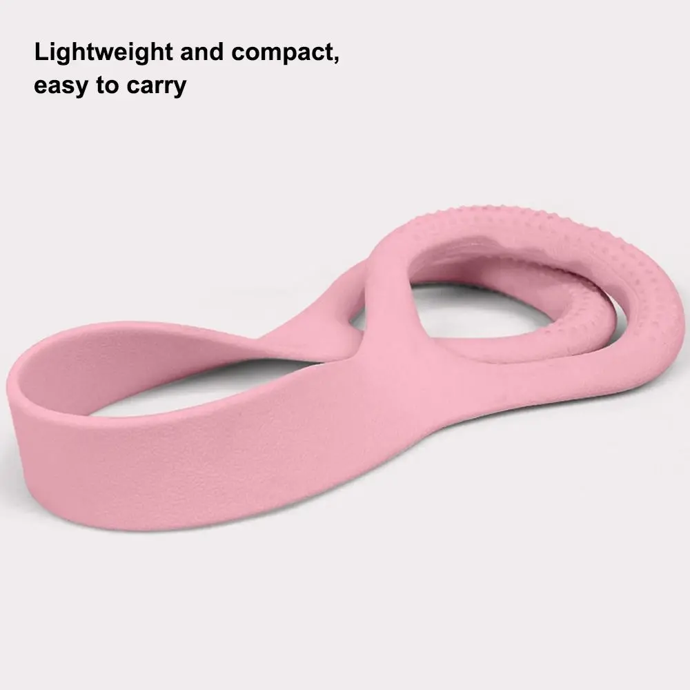 

1 шт. портативный эспандер для йоги эластичная лента домашний тренажерный зал оборудование для фитнеса натяжная веревка открытие плеч 8 форма расширитель груди