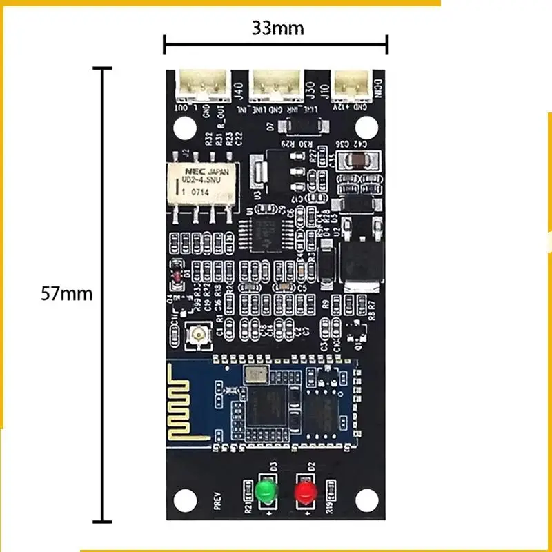 Modulo A93P Scheda ricevente audio Bluetooth wireless QCC3034 CSR8645 Aptxhd senza perdita Bluetooth 5.0/4.2