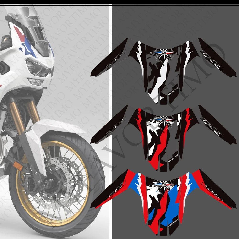 2024 2025 2026 For CRF 1100L 1000 L CRF1100L CRF1100 Africa Twin AfricaTwin Adventure ADV Sports Tank Pad Stickers Decals - view 5