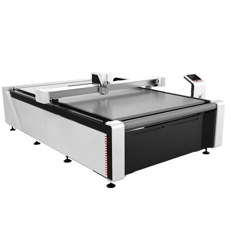 

Polyester fiber sound insulation board cutting machine, vibration knife cutting machine cutting