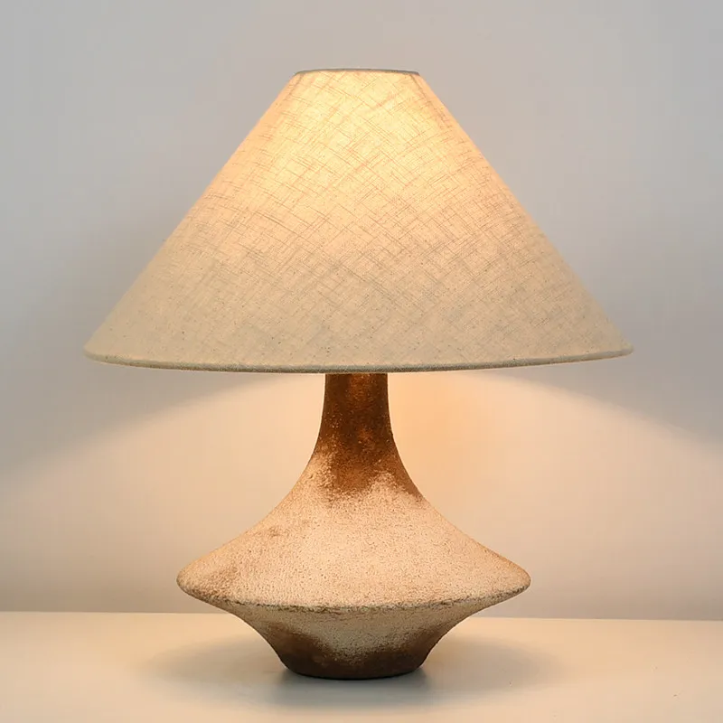 Vintage bedroom bedside ceramic table lamp vintage style ornaments French living room hotel B&B designer lamp