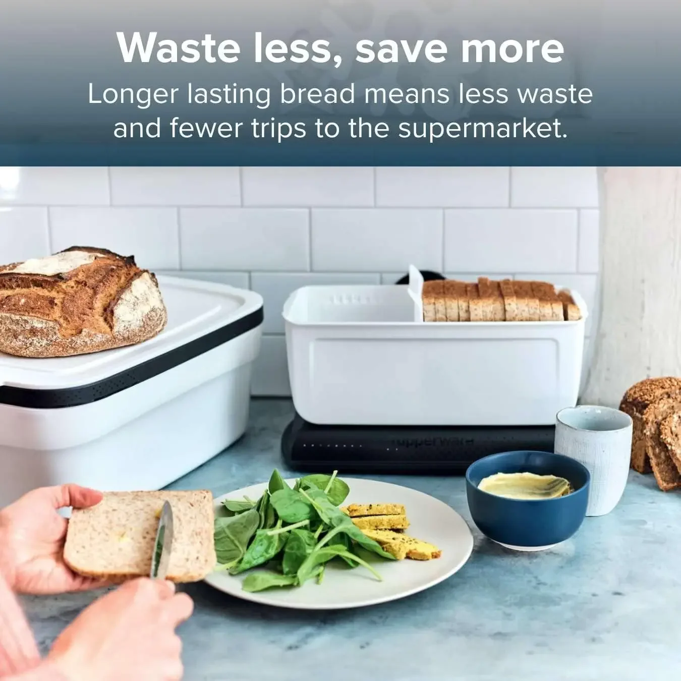 Bread Storage Box Bread Fresher Kitchen Storage Toast Loaf Airtight Holder Refrigerator Keeper Cakefood Case Snacks Saver