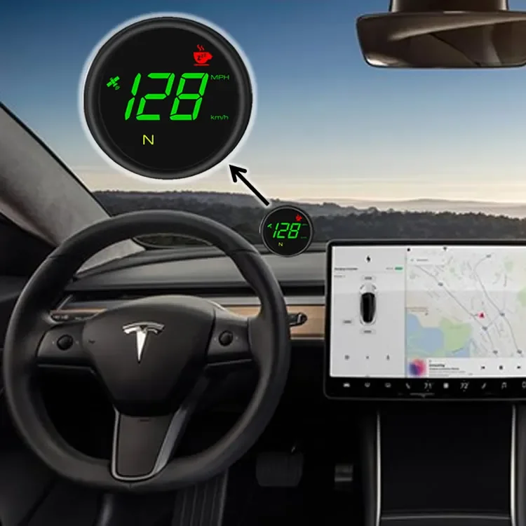 

TENET GPS hud Спидометр проекционный дисплей для автомобиля tesla модель 3 модель Y
