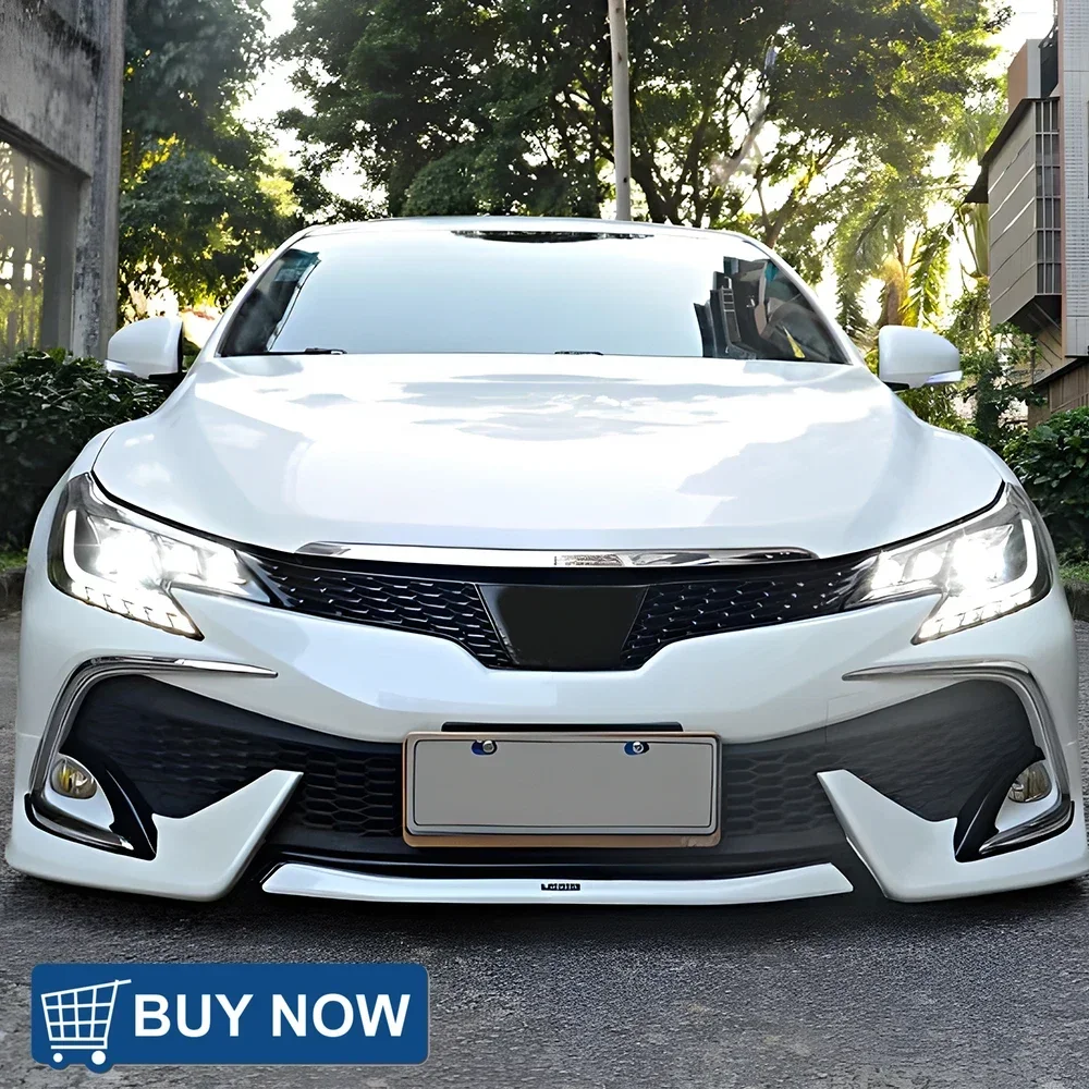 

For Toyota REIZ MARK X 2013-2017 Car Front lamps All New Upgrade LED Dynamic Demon eye Style Projector Three Lens Accessories