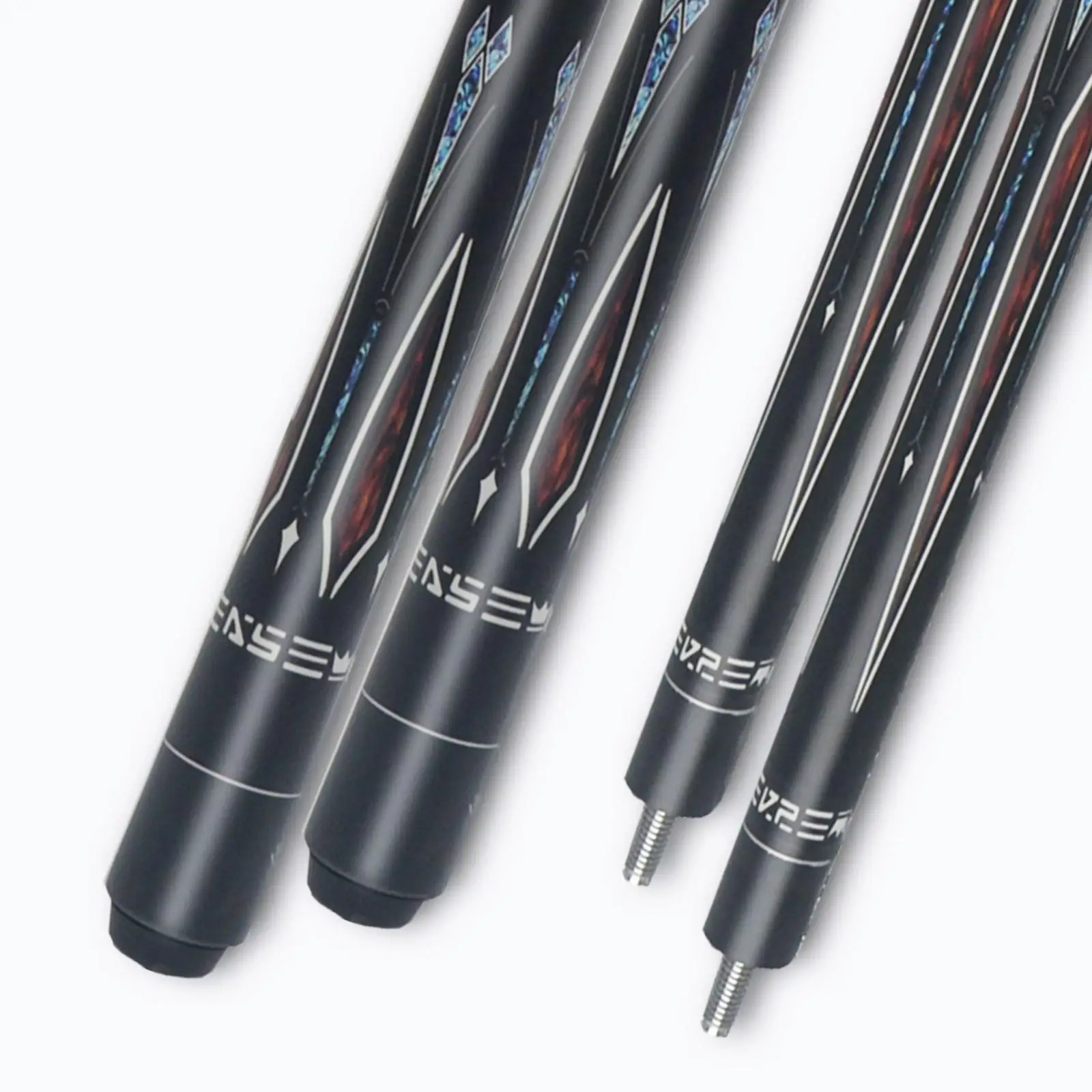 

Billiard Cue Stick Portable Maple Wood 1 2 Split Snooker Stick Practice Cue Professional