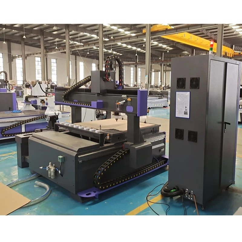 Multi-functional woodworking machinery 1313/1325/2030 atc cnc router with Rotary device for 3D carving and milling