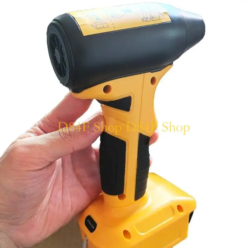 

D84F Аккумуляторная воздуходувка для листьев Беспроводная 4-скоростная воздуходувка для листьев на батарейках Электрическая для