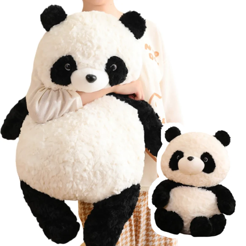 

25-70cm Cute Big Panda Doll Plush Toy Animals Throw Pillow Kids Birthday Christmas Gifts Cartoon Toys Big Pillow On The Bed