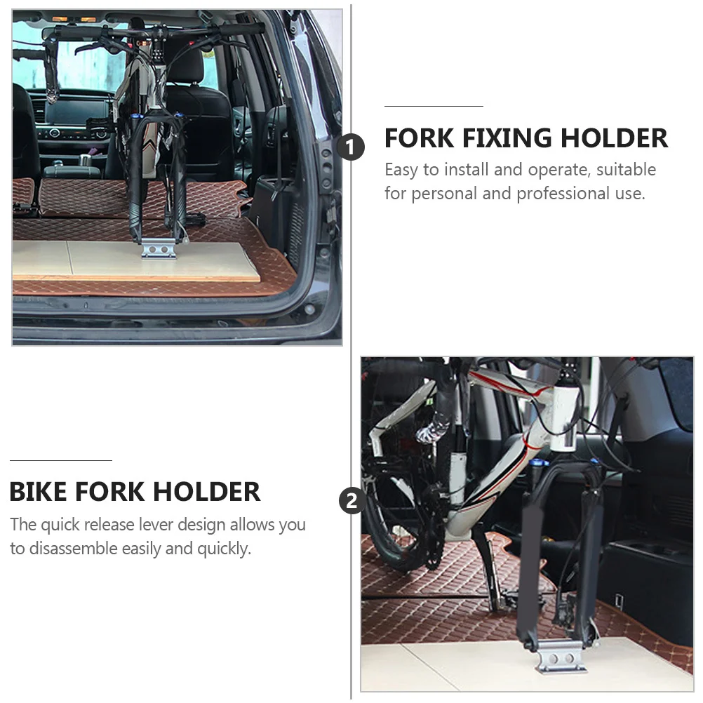 قطعة واحدة من حامل الشوكة الأمامية سريع التحرير لسهولة التركيب واستخدام النقل المستقر مع التفكيك السريع