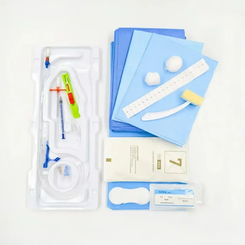 WMWMNU Dual Port PICC Catheter Kit for Chemotherapy Antibiotics EO Sterile Class III