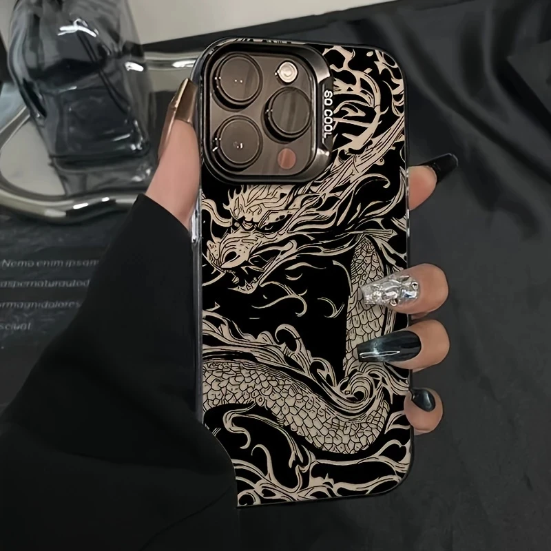 Funda IMD Antigolpes Dragón Totem para iPhone – Parachoques - imagen 3